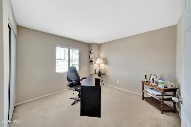 2354 Crimson Ave, Rosamond, CA 93560 - home office featuring carpet flooring and baseboards