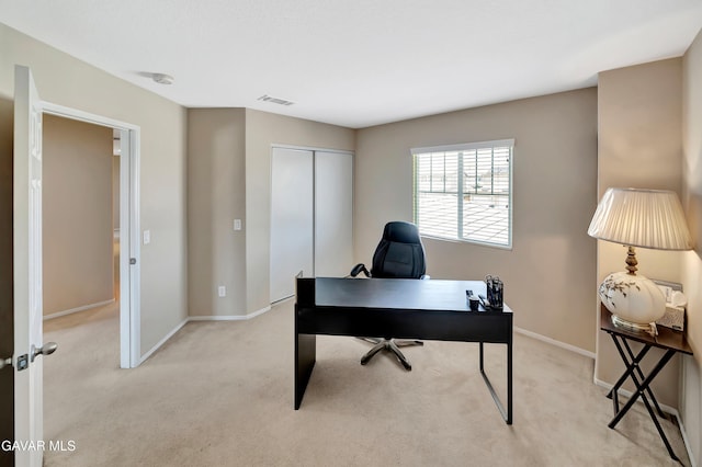 2354 Crimson Ave, Rosamond, CA 93560 - office area with light carpet and baseboards