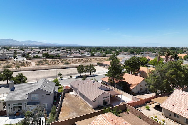 37116 Alder St, Palmdale, CA 93552 - aerial perspective of suburban area featuring a mountainous background