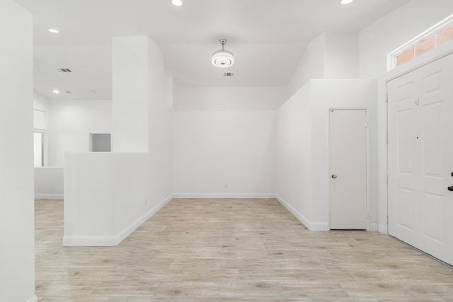 37116 Alder St, Palmdale, CA 93552 - empty room featuring recessed lighting, wood finished floors, and baseboards