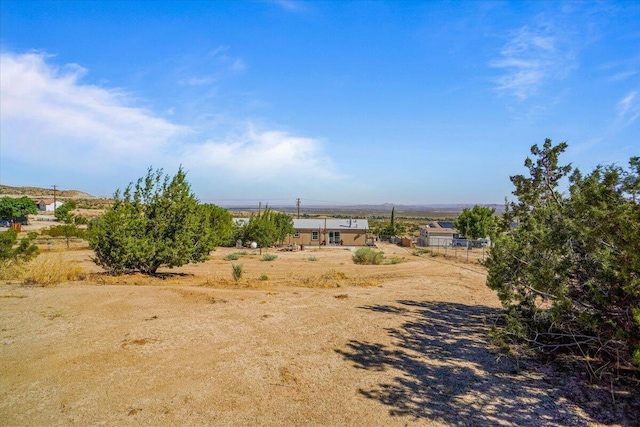 view of nature with a rural view