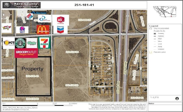 Rosamond Blvd, Rosamond CA, 93560 land for sale