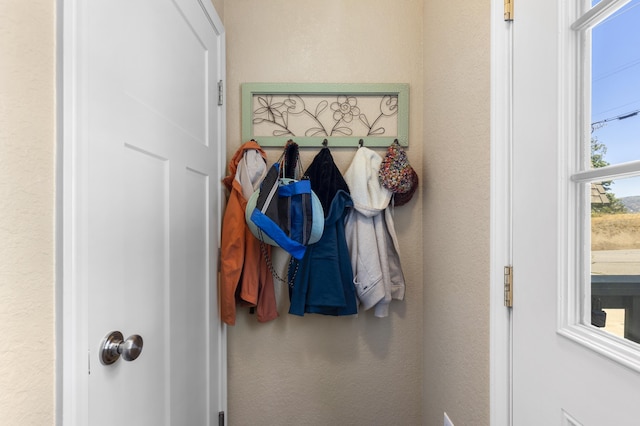 view of mudroom