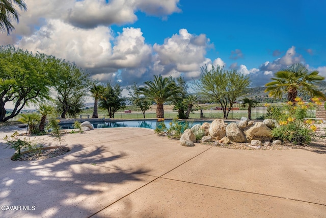 9250 Elizabeth Lake Rd, Leona Valley, CA 93551 - view of pool with a patio area