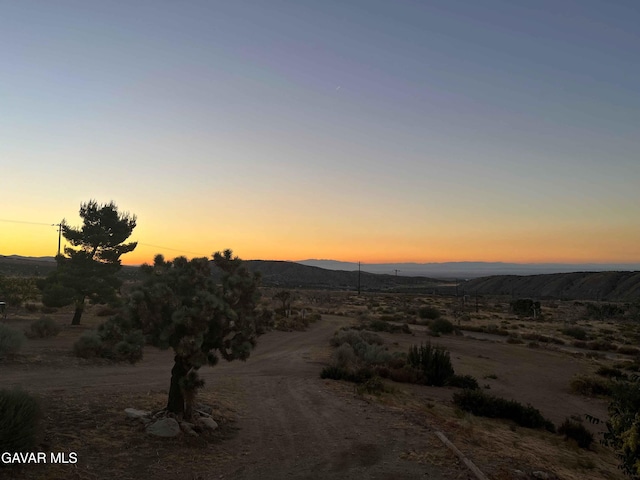 28714 Cruthers Creek Rd, Pearblossom, CA 93553 - view of mountain backdrop featuring rural landscape