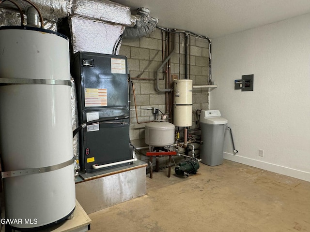 28714 Cruthers Creek Rd, Pearblossom, CA 93553 - utilities featuring strapped water heater and heating unit
