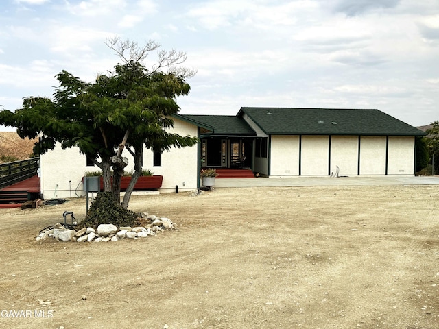 28714 Cruthers Creek Rd, Pearblossom, CA 93553 - view of front of property with dirt driveway
