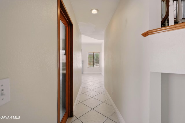 38100 San Mateo Ave, Palmdale, CA 93551 - hall featuring light tile patterned flooring and recessed lighting