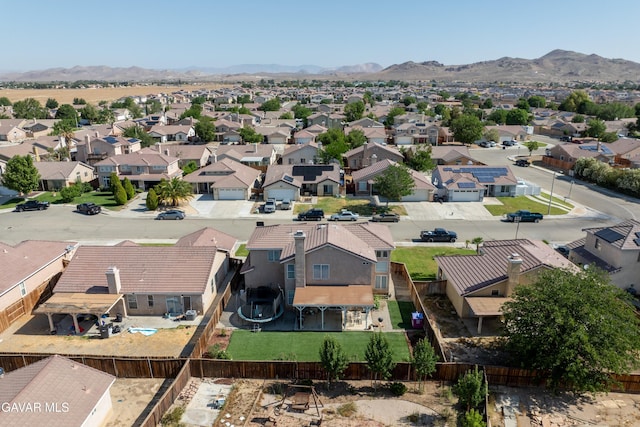 3616 Glenridge Ave, Rosamond, CA 93560 - aerial view of residential area featuring a mountain backdrop