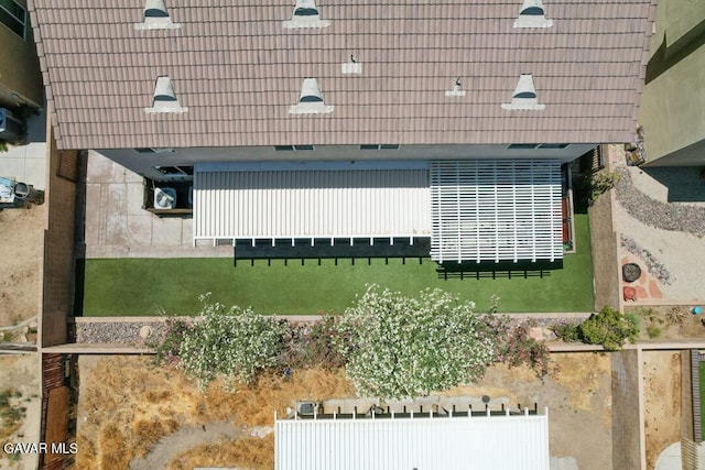 3455 Pine Mist Ct, Rosamond, CA 93560 - view from above of property