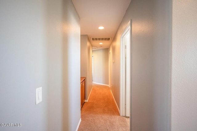 3455 Pine Mist Ct, Rosamond, CA 93560 - hall with light carpet and recessed lighting
