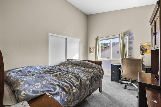 42164 Valley Vista Dr, Lancaster, CA 93536 - carpeted bedroom featuring an office area and a closet