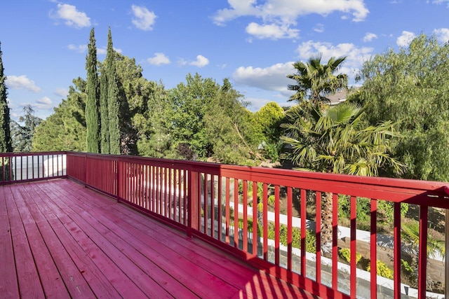 42164 Valley Vista Dr, Lancaster, CA 93536 - view of wooden terrace