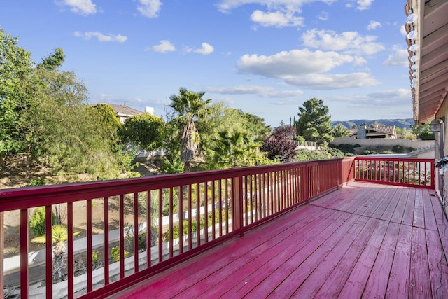 42164 Valley Vista Dr, Lancaster, CA 93536 - view of wooden terrace