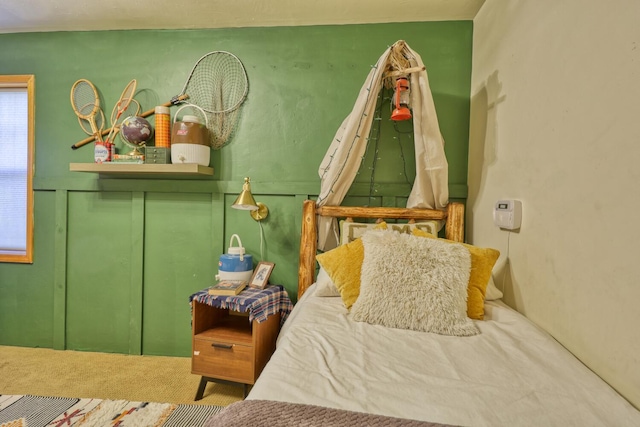 bedroom with a closet