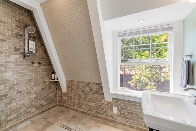 bathroom featuring sink