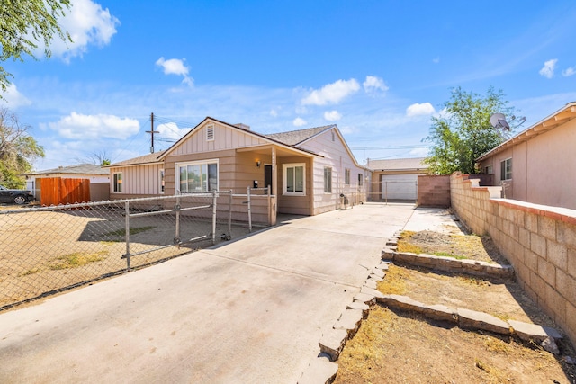 view of ranch-style house