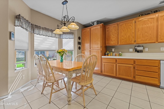 4148 Sungate Dr, Palmdale, CA 93551 - dining area featuring light tile patterned floors
