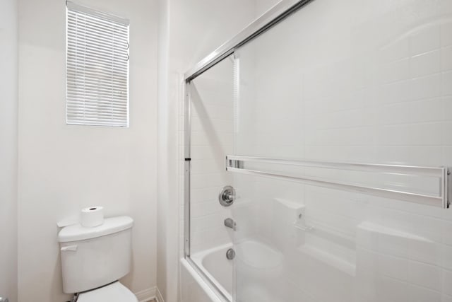 3024 Albret St, Lancaster, CA 93536 - full bathroom with shower / bath combination with glass door and toilet