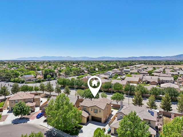 3024 Albret St, Lancaster, CA 93536 - aerial view of residential area featuring mountains
