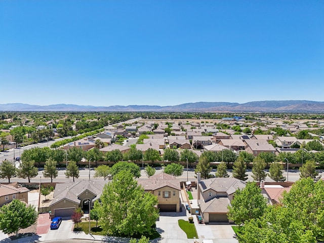 3024 Albret St, Lancaster, CA 93536 - aerial perspective of suburban area with a mountain backdrop