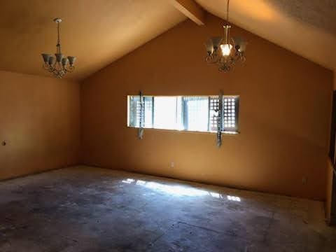1132 Morven St, Lancaster, CA 93535 - bonus room featuring a chandelier