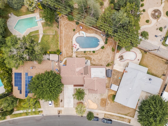 43818 Halcom Ave, Lancaster, CA 93536 - drone / aerial view of a pool
