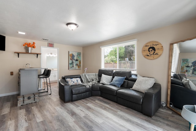 43818 Halcom Ave, Lancaster, CA 93536 - living area with light wood-type flooring