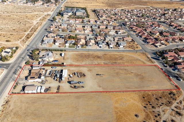 bird's eye view featuring a residential view