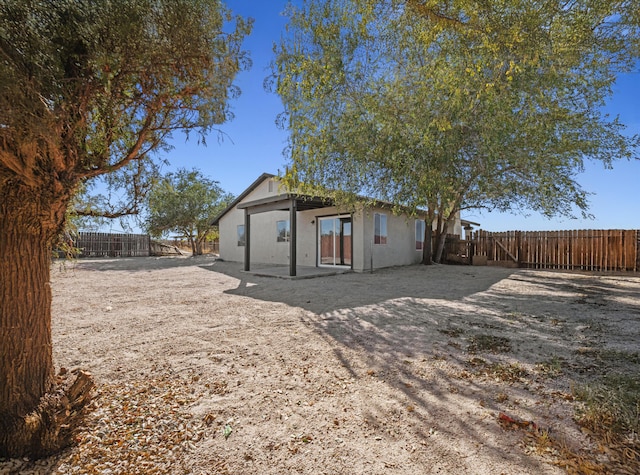 view of rear view of property