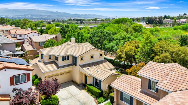 27735 Summer Grove Pl, Valencia, CA 91354 - aerial perspective of suburban area featuring mountains