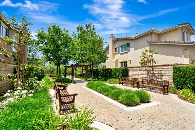 27735 Summer Grove Pl, Valencia, CA 91354 - view of community featuring a pergola