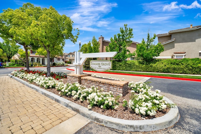 27735 Summer Grove Pl, Valencia, CA 91354 - community / neighborhood sign with a residential view