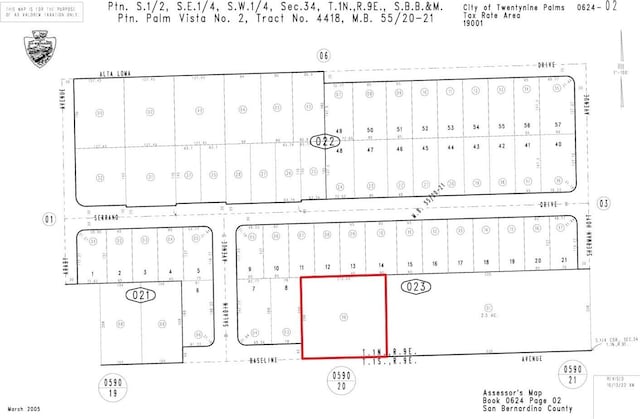 Baseline Rd, Twentynine Palms, CA 92277