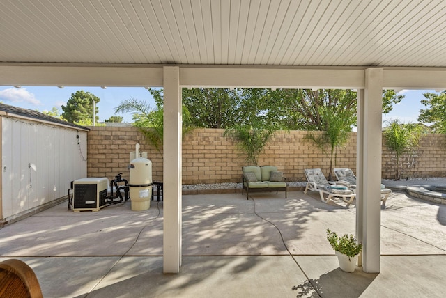 view of patio