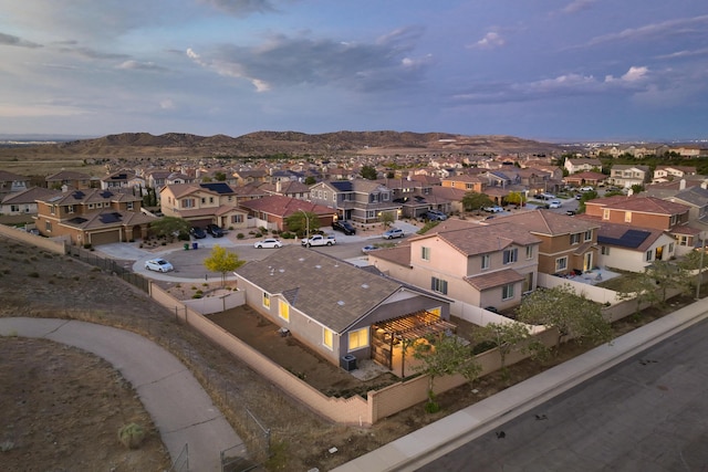 2906 Crocus Pl, Palmdale, CA 93551 - aerial perspective of suburban area with a mountainous background