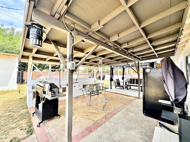 43744 Beech Ave, Lancaster, CA 93534 - view of patio / terrace with a grill
