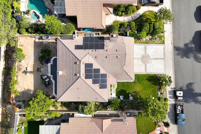 28314 Easton Ln, Saugus, CA 91350 - drone / aerial view of a pool