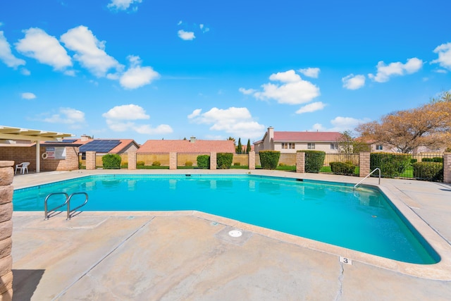 2823 W W Ave Unit J4, Lancaster, CA 93536 - community pool with a patio