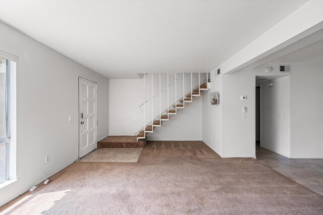 2823 W W Ave Unit J4, Lancaster, CA 93536 - entryway with stairs and carpet