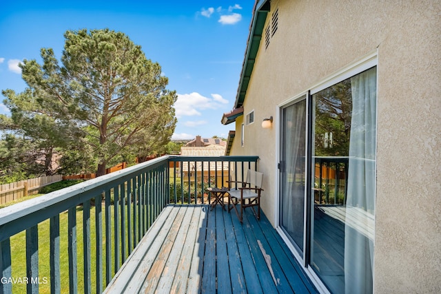 3167 Hampton Rd, Palmdale, CA 93551 - view of wooden deck