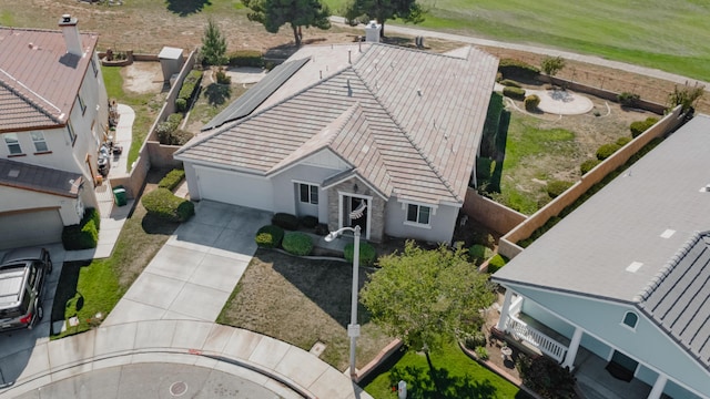 aerial view