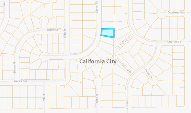 Clover Dr, California City CA, 93505 land for sale