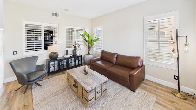 3929 Derby Cir, Quartz Hill, CA 93536 - living area featuring baseboards and wood finished floors