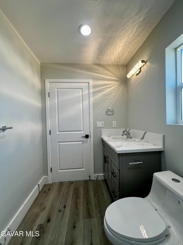 10165 E E Ave Unit S10, Littlerock, CA 93543 - bathroom with wood finished floors and vanity