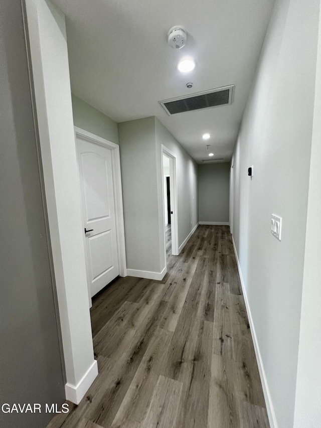 10165 E E Ave Unit S10, Littlerock, CA 93543 - hall with wood finished floors and baseboards