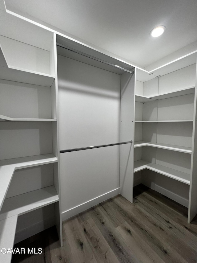 10165 E E Ave Unit S10, Littlerock, CA 93543 - walk in closet featuring wood finished floors