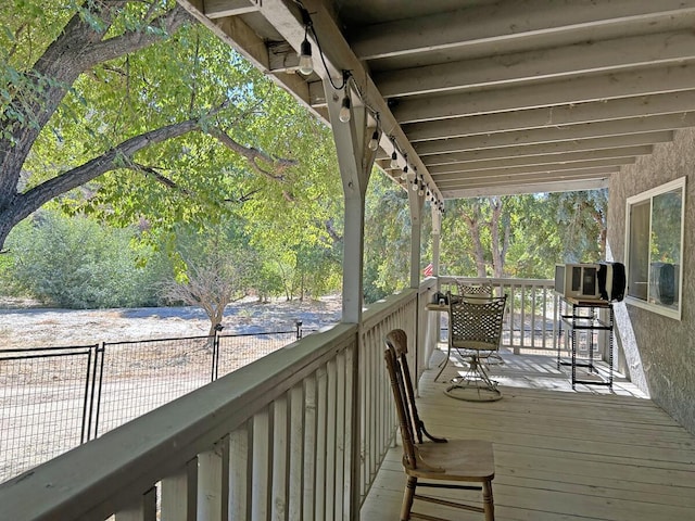 42930 Lake Hughes Rd, Lake Hughes, CA 93532 - view of wooden terrace