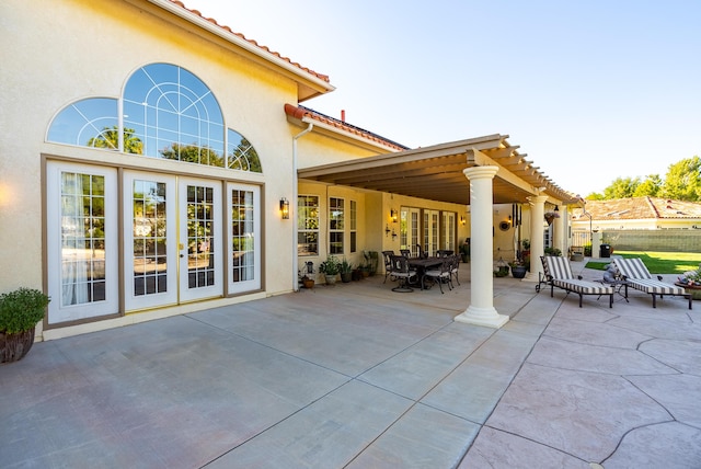 view of patio / terrace