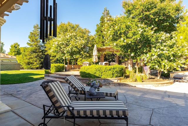 view of patio / terrace